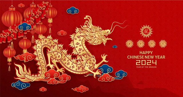 Уведомление о китайских новогодних праздниках